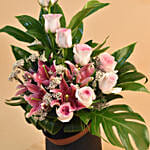 Graceful Mixed Flowers Arrangement