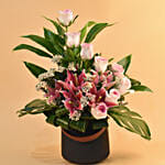 Graceful Mixed Flowers Arrangement
