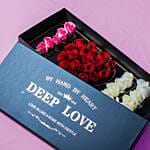 I Love You Mixed Roses Arrangement for Valentine