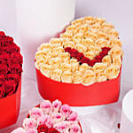 I Love You Valentines Roses Box