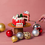 Merry Christmas Chocolate Mousse Cake