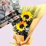 Personalised Sunshine Bouquet For Father's Day