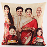 Personalized Happy Family Cushion
