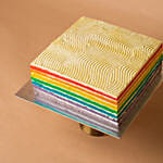 Rainbow Cream Cheese Cake