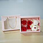 Soap Desingner Flowers Pink Box