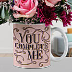 Stunning Mixed Flowers In Love Mug