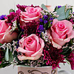 Stunning Mixed Flowers In Love Mug