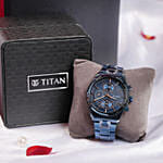 Watch and Valentines Roses Box For him