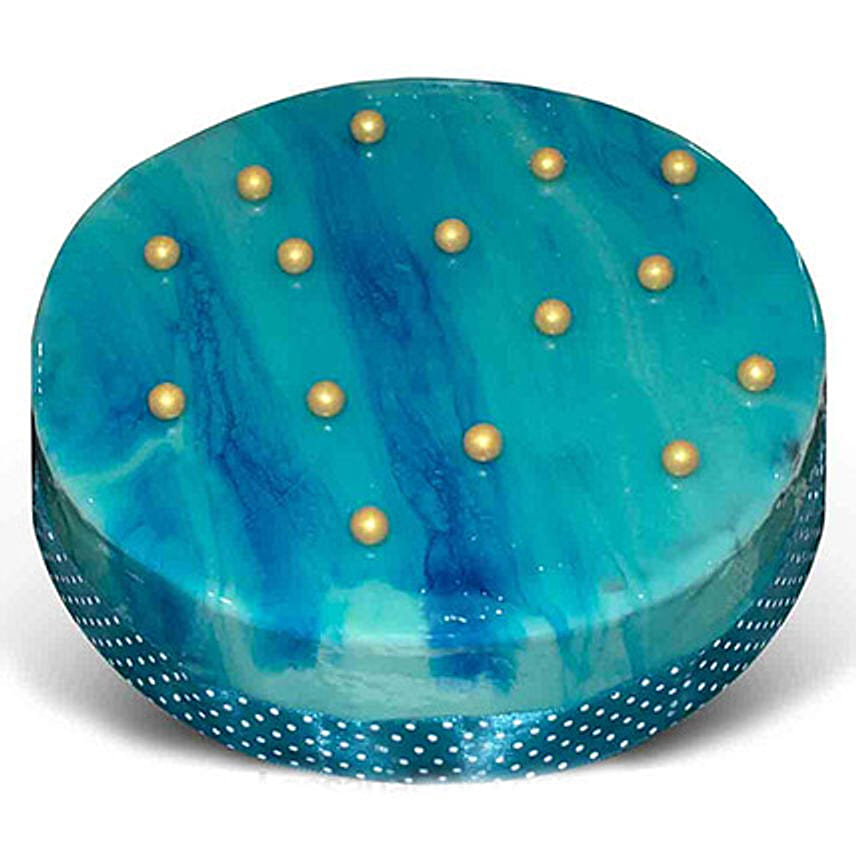 Blueberry Ribbon Cake