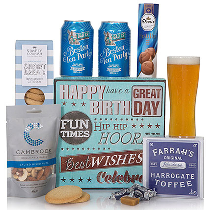 Delightful Snack Birthday Gift Box