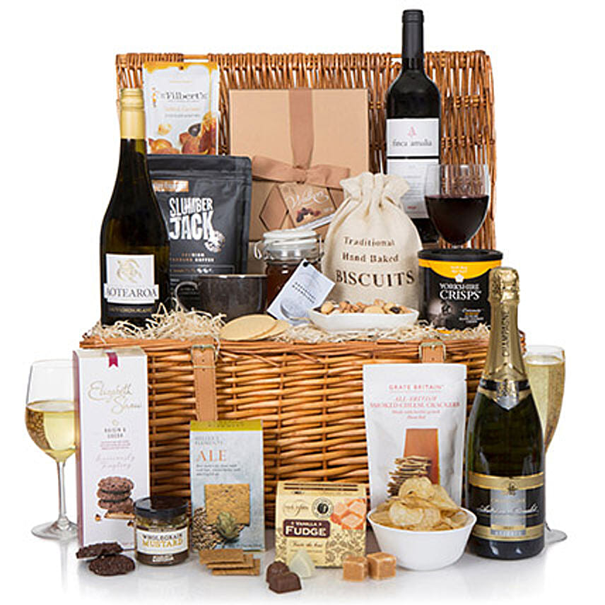 Luxury Food And Wine Hamper