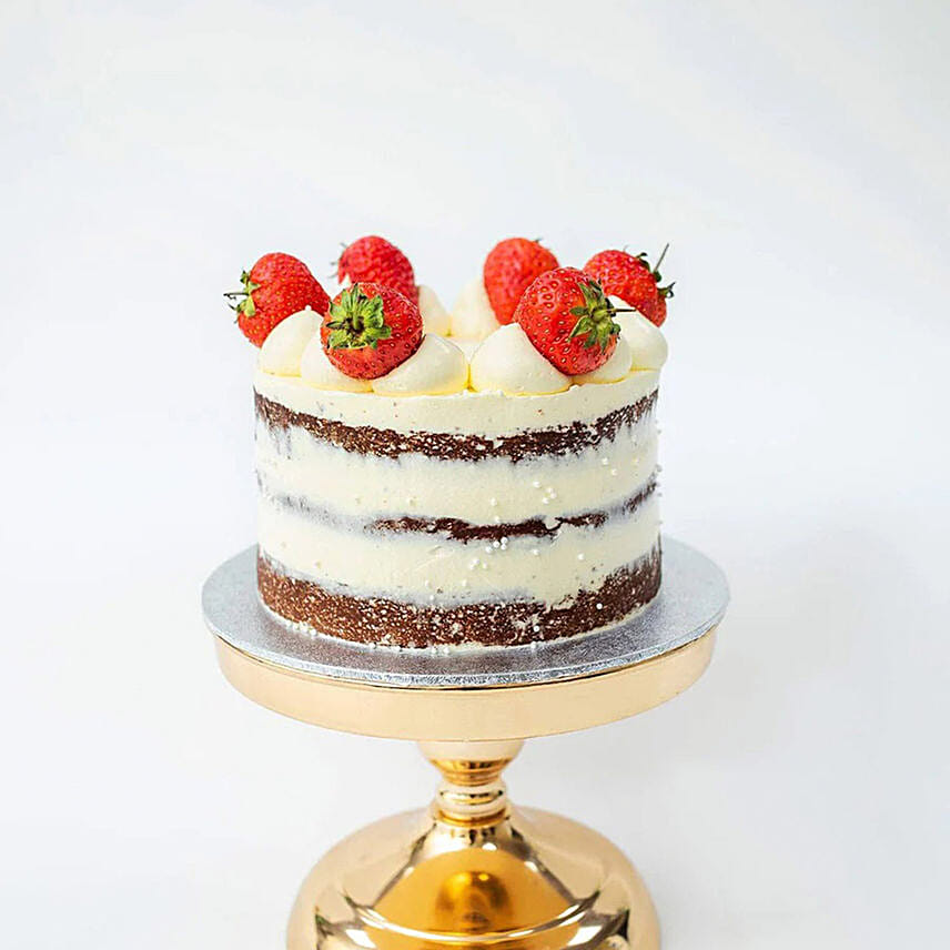 Semi Naked Victoria Sponge Cake 6 Inch