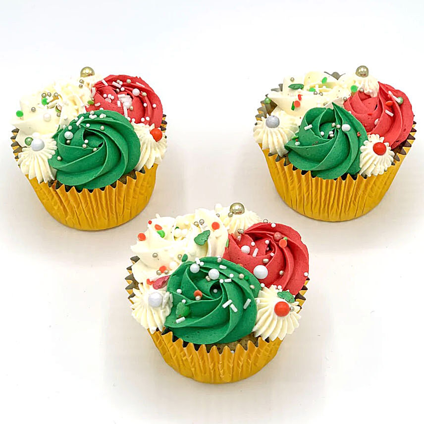 Merry and Bright Cupcakes