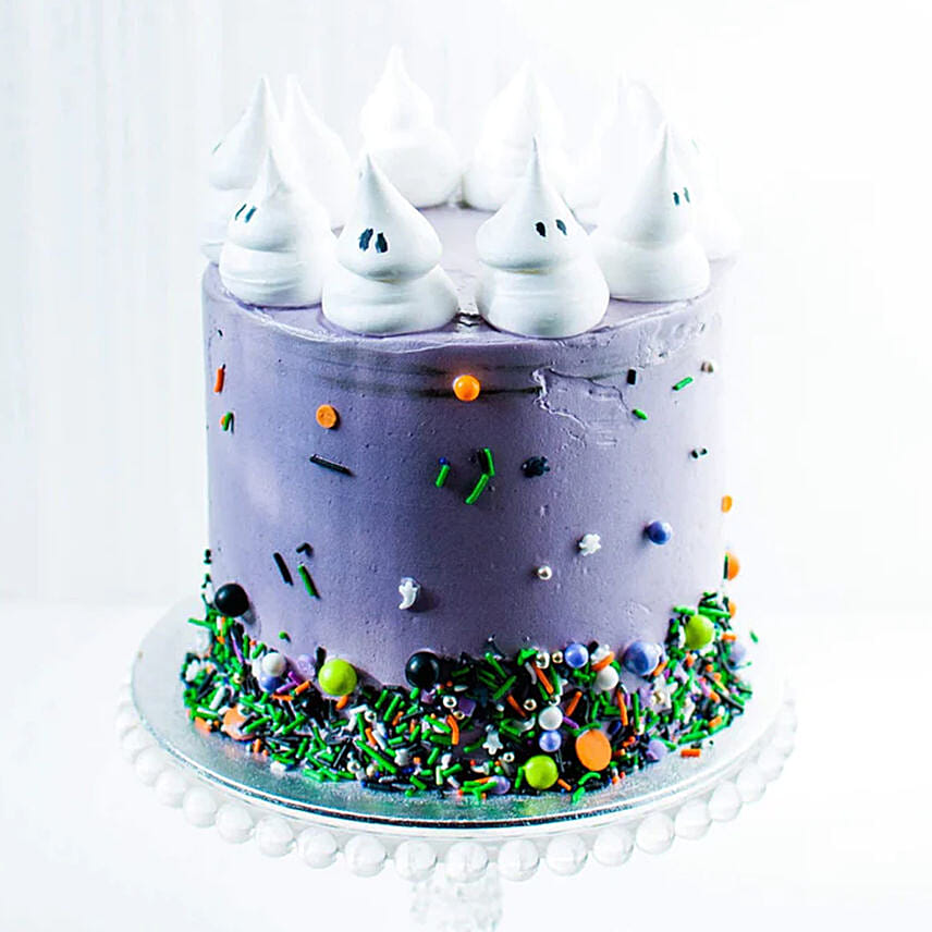 Meringue Ghost Cake