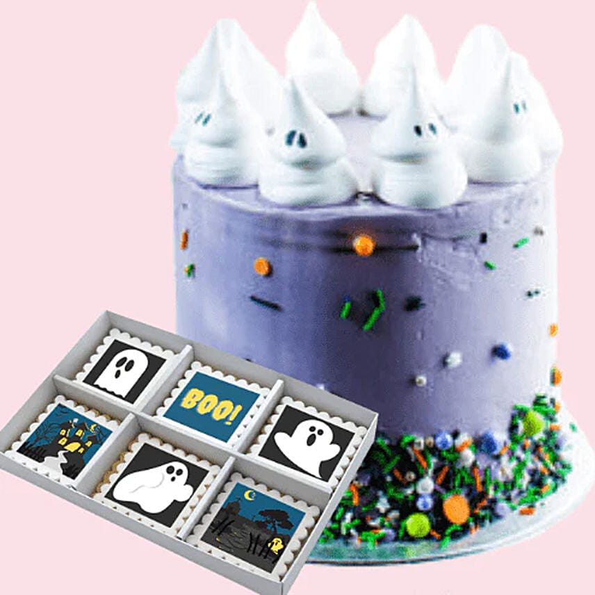 Meringue Ghost Cake