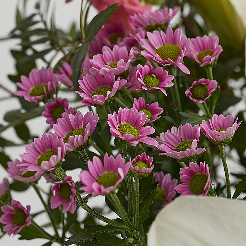 Soothing Mixed Flowers Bunch