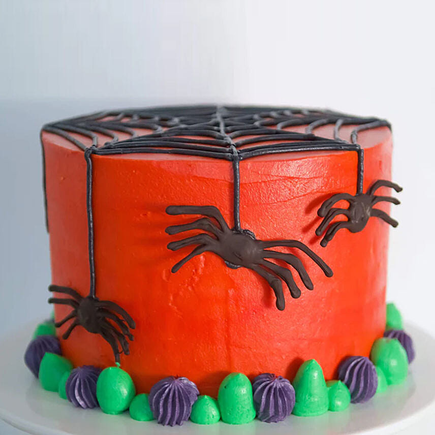 Spider Web Cake 8 Inch