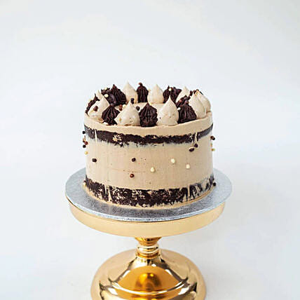 Semi Naked Chocolate Cake: Gift Delivery UK