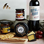 Gourmet Cheese And Wine Gift