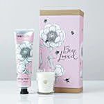 Bee Loved Hand Cream and Votive Candle Gift