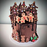 Chocolate Forest Christmas Cake Large