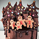 Chocolate Forest Christmas Cake Small
