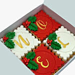 Christmas Noel Decorated Cookies