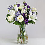 Beautiful Blue Floral Arrangement