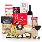 Gourmet Cheese And Wine Classy Tray