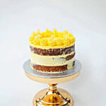 Semi Naked Lemon Cake 8 Inch