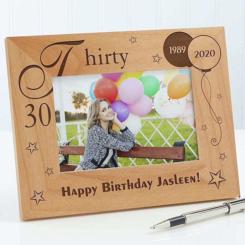 Birthday Memories Personalized Frame