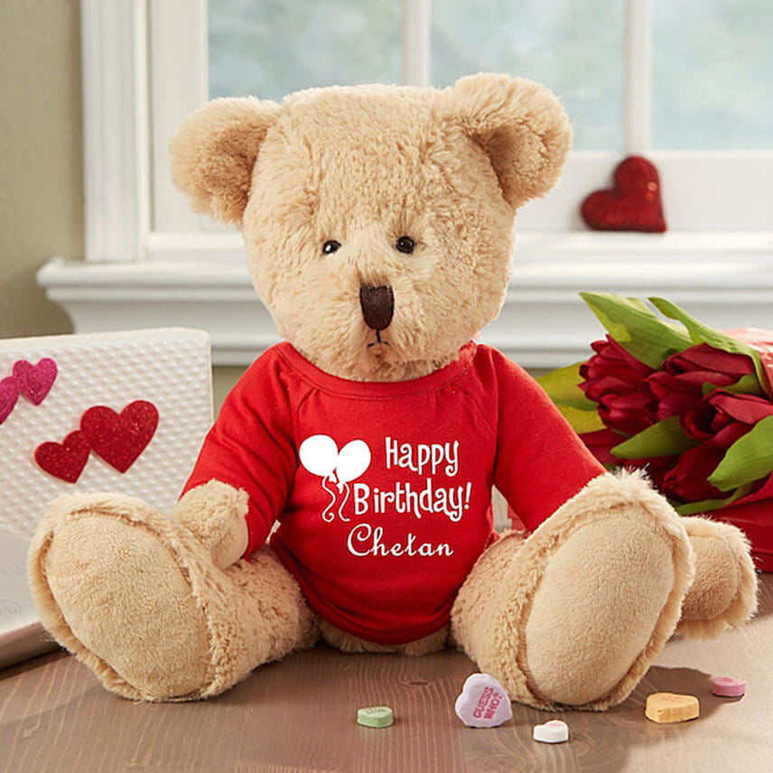 Happy Birthday Personalized Teddy Bear