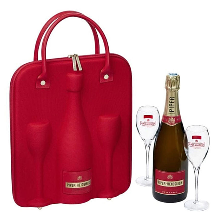 Piper Heidsieck Cuvee Brut In Travel Case