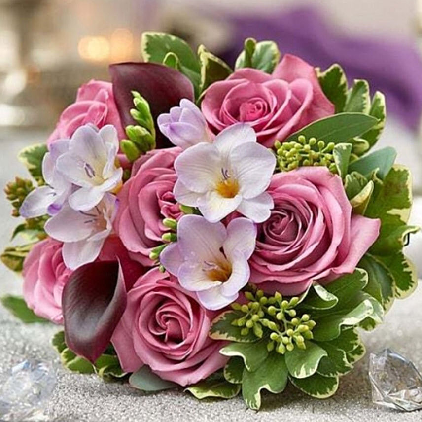 Purple Perfection Bouquet Only