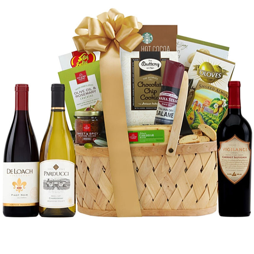 Wine Tour Gift Basket