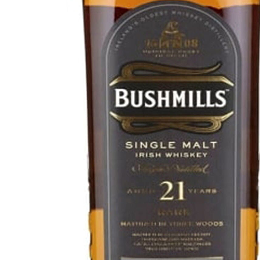 Bushmills 21 Year Single Malt Irish Whisky