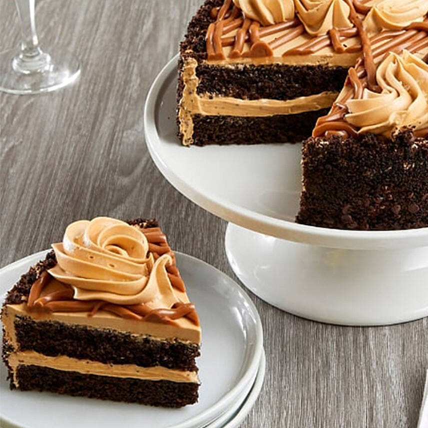 Caramel Chocolate Cake