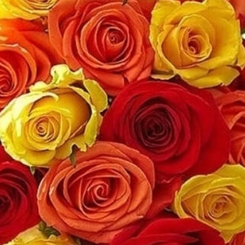 Colorful Rose Bouquet