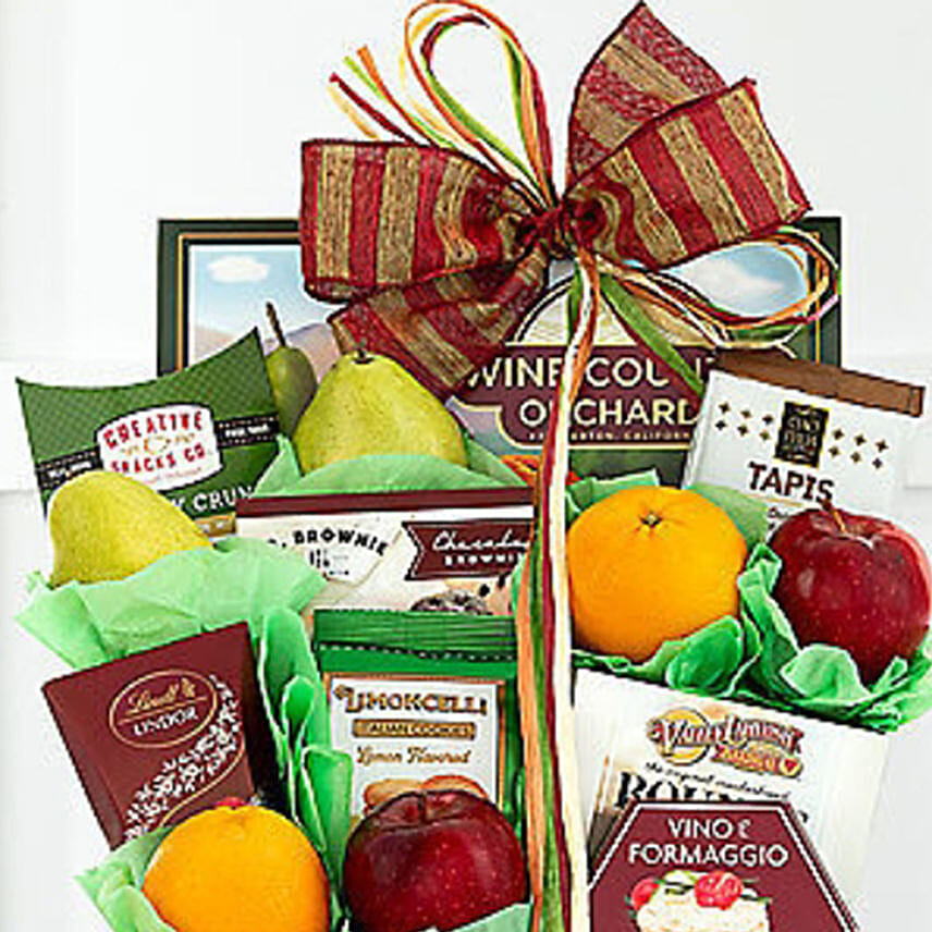 Fresh Fruit Chocolate And Snacks