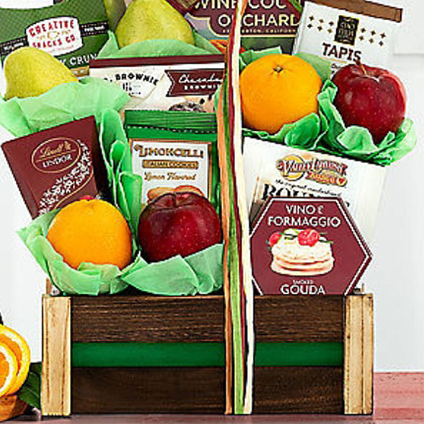 Fresh Fruit Chocolate And Snacks