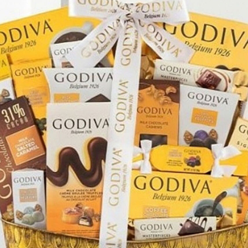 Godiva Pure Decadence Chocolate Gift Basket