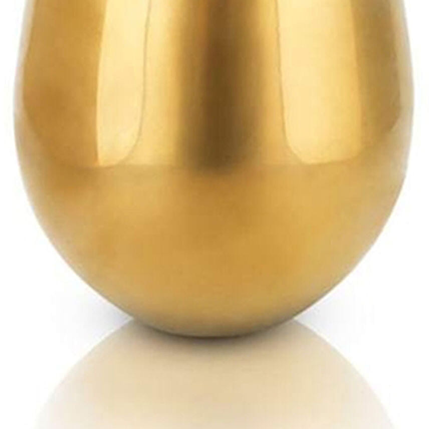 Gold Stemless Wine Glasses Set Of 2