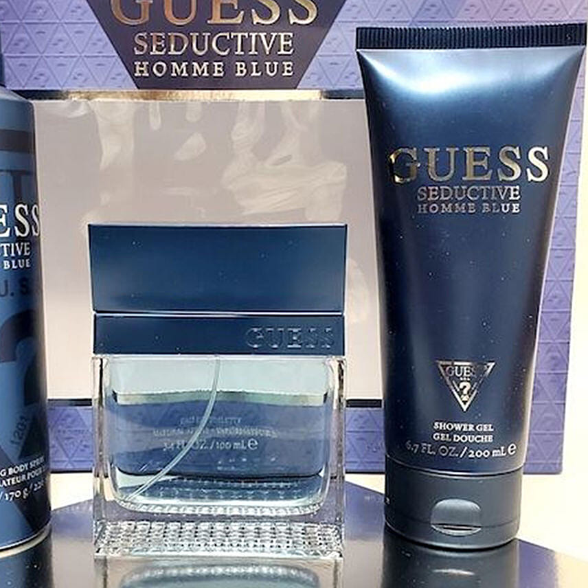 Guess Seductive Homme Blue Men Gift Set