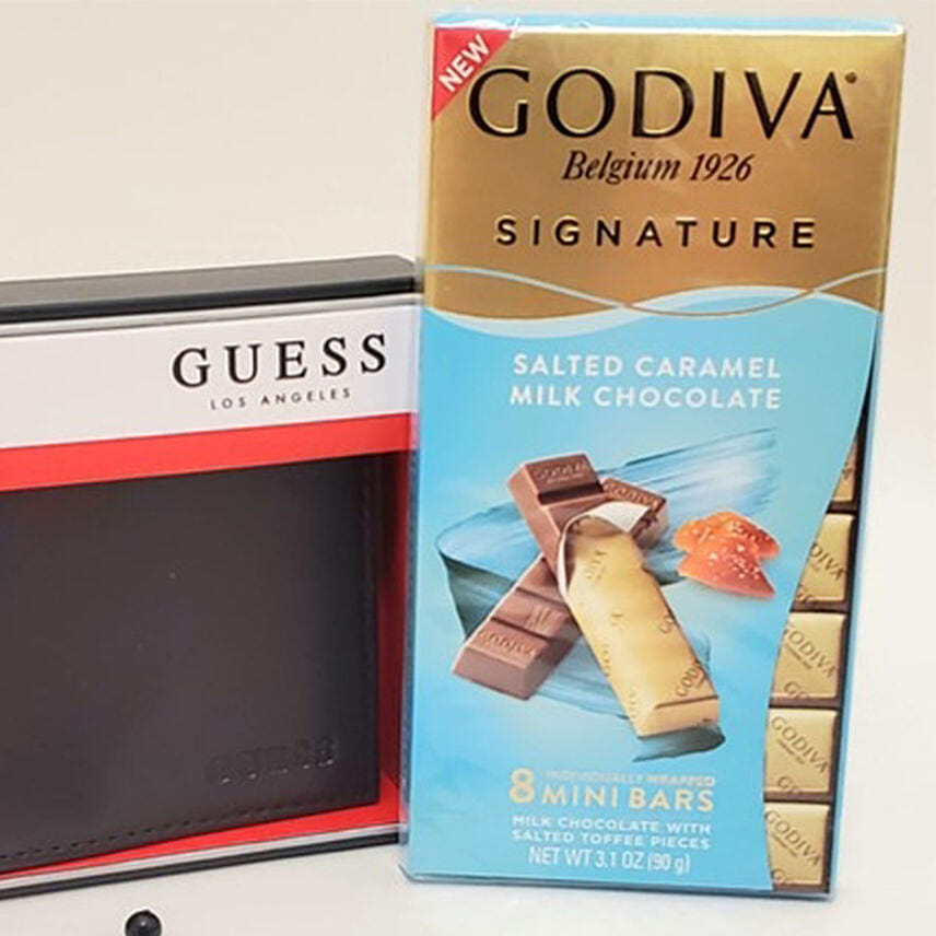 Guess Wallet Gift Set For Men