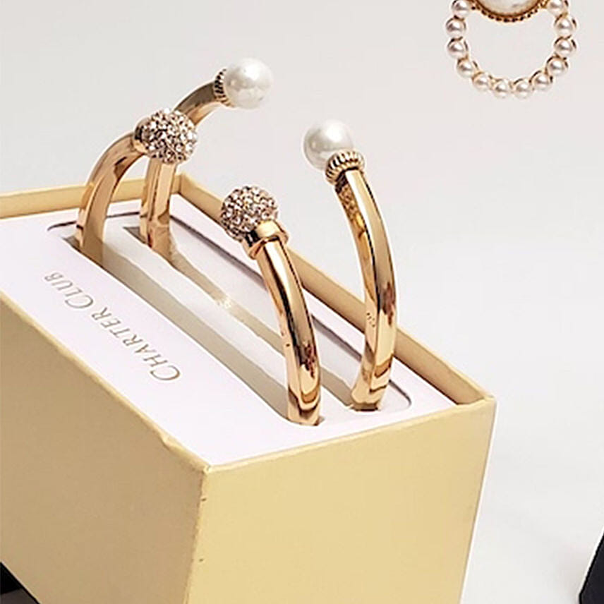 Imitation Pearl Jewelry Set