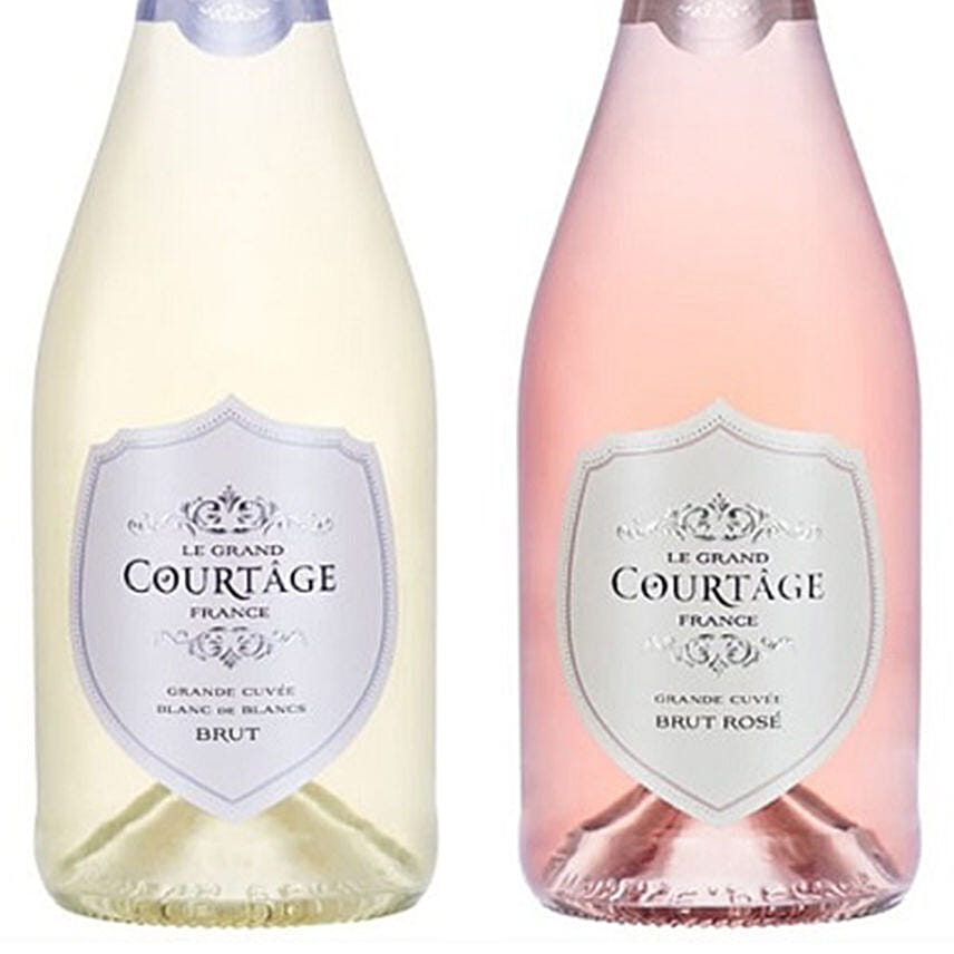 Le Grand Courtage Rose & Blanc De Blancs Bruts