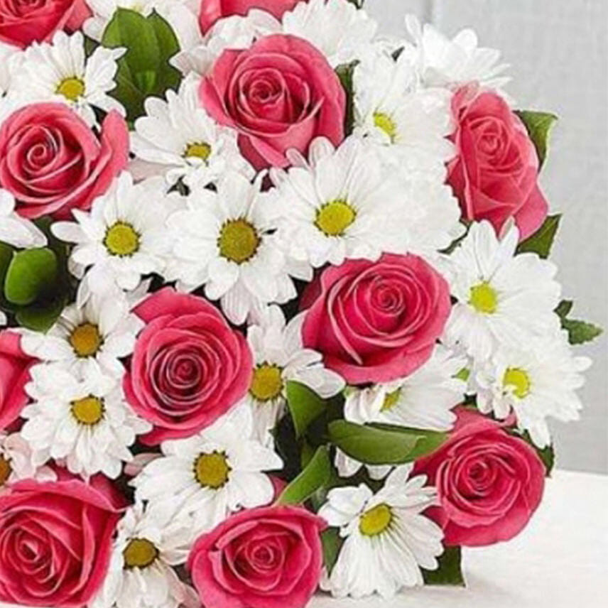 Pink And White Bouquet