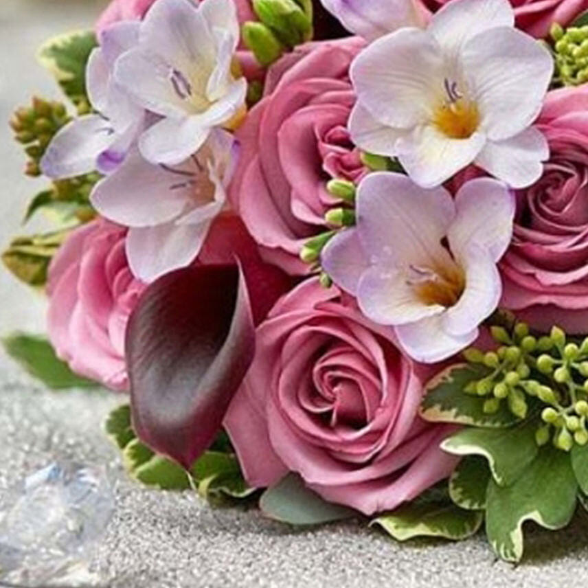 Purple Perfection Bouquet Only