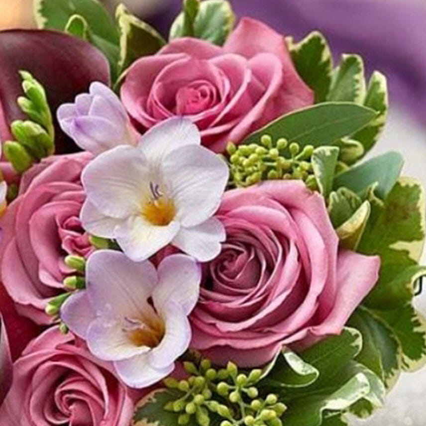 Purple Perfection Bouquet Only