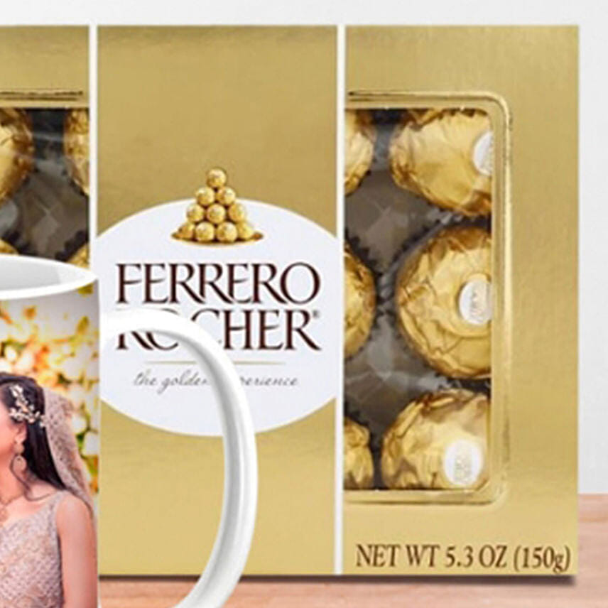 Romance Personalized Mug With Ferrero